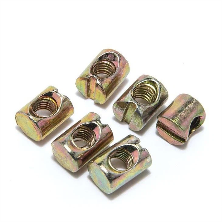 Customized M8 Cross Dowel Nuts